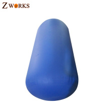 Best affordable PVC material inflatable gymnastics air barrel for fitness